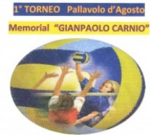 TORNEO PALLAVOLO D’AGOSTO – MEMORIAL “CARNIO GIANPAOLO”