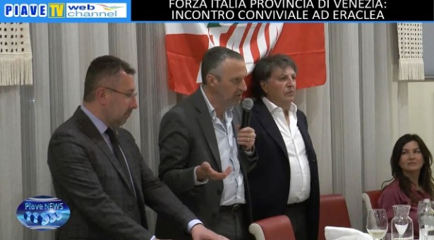 FORZA ITALIA PROVINCIA DI VENEZIA: INCONTRO CONVIVIALE AD ERACLEA