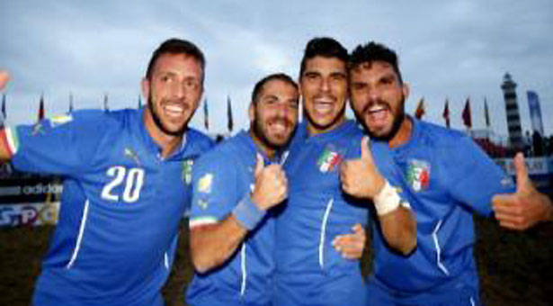 BEACH SOCCER: L’ITALIA VA AI MONDIALI IN PORTOGALLO DOPO LA VITTORIA SULLA BIELORUSSIA ALLA BEACH ARENA DI JESOLO