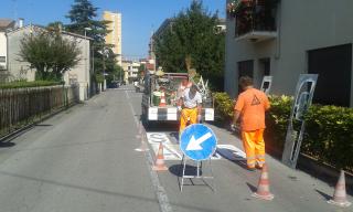 INCROCIO DEL TERRORE, INSTALLATO UN DISSUASORE IN VIA MAZZINI