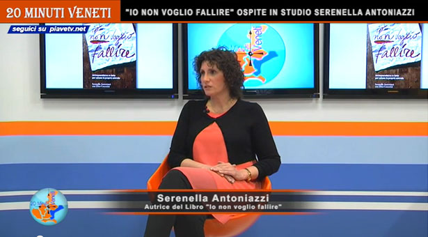 “IO NON VOGLIO FALLIRE” SERENA ANTONIAZZI PRESENTA IL SUO LIBRO A MEOLO