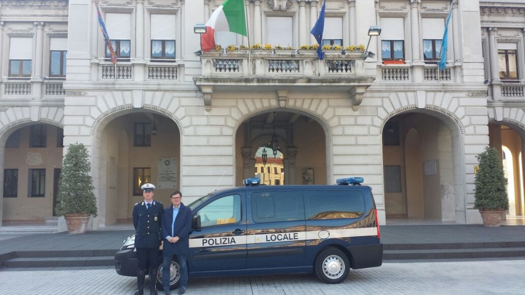 UN NUOVO UFFICIO MOBILE PER LA POLIZIA LOCALE SANDONATESE