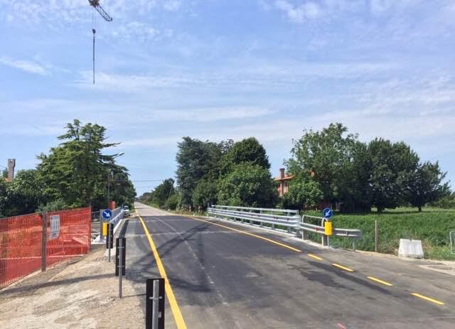 PONTE DI VIA PIRAMI RIAPERTO AL TRAFFICO