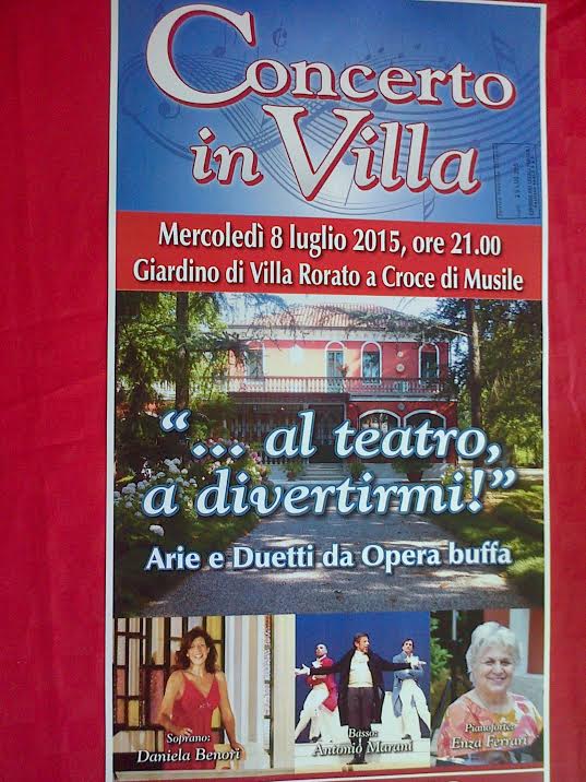 “CONCERTO IN VILLA” APPUNTAMENTO CON LA MUSICA A CROCE DI MUSILE