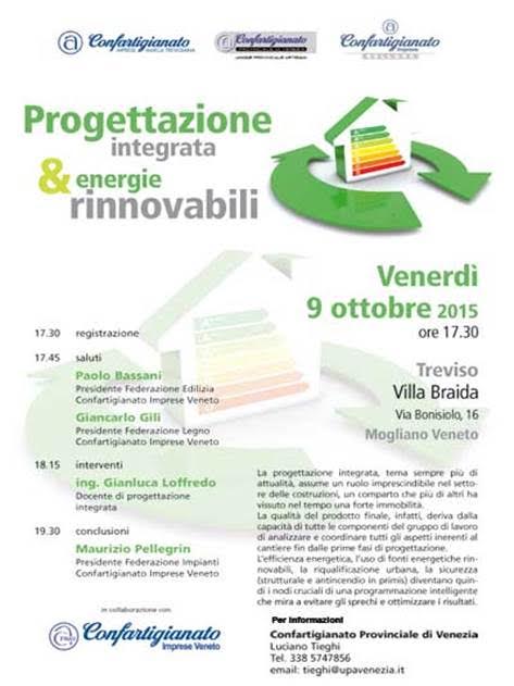 CONVEGNO SU PROGETTAZIONE INTEGRATA ED ENERGIE RINNOVABILI