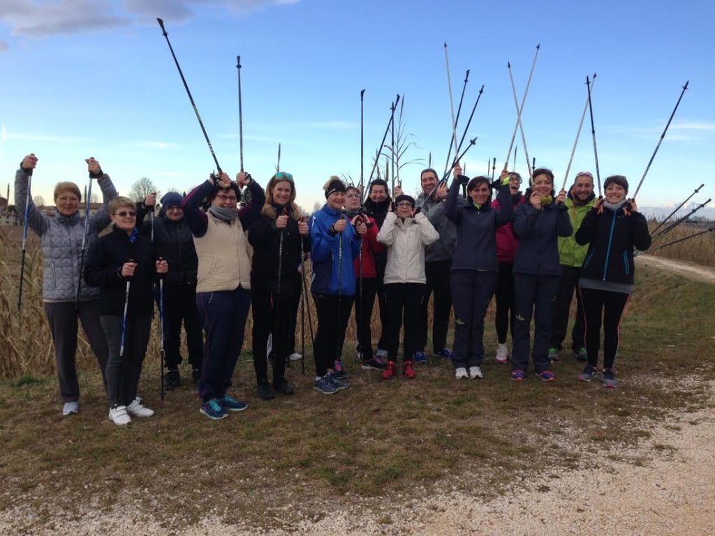 SAN MICHELE AL TAGLIAMENTO: GRANDE SUCCESSO PER IL CORSO-PERCORSO “NORDIC WALKING”