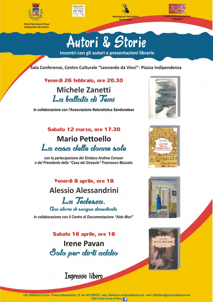 PRESENTAZIONE LIBRO “LA BALLATA DI TEMI”