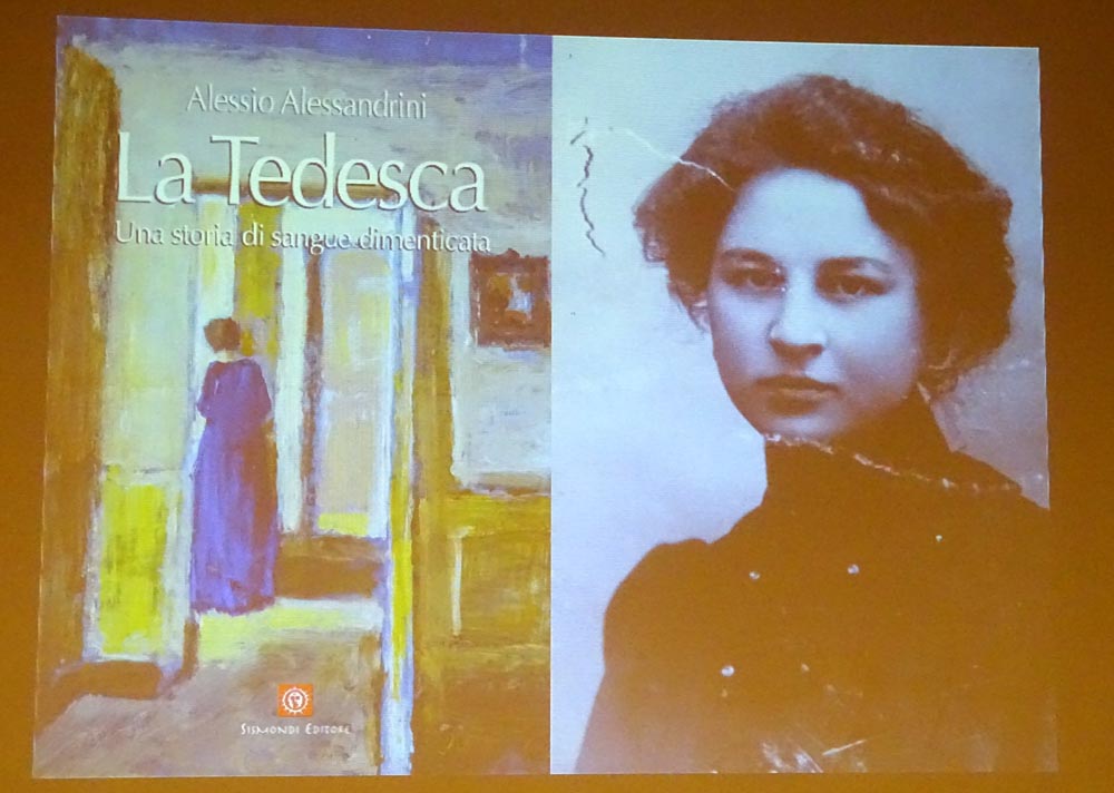 PRESENTAZIONE DEL LIBRO “LA TEDESCA”, DI ALESSIO ALESSANDRINI