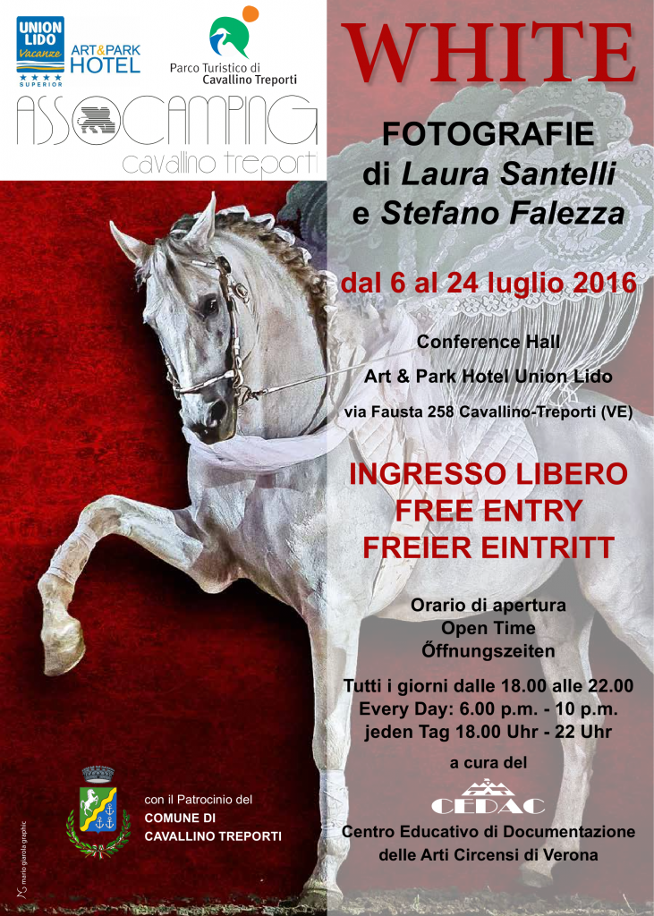 WHITE: LAURA SANTELLI E STEFANO FALEZZA IN MOSTRA DAL 6 AL 24 LUGLIO 2016