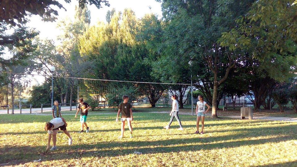 CHIESANUOVA, UNA NUOVA RETE DI PALLAVOLO PER IL PARCO DONATA DAL VOLLEY PIAVE