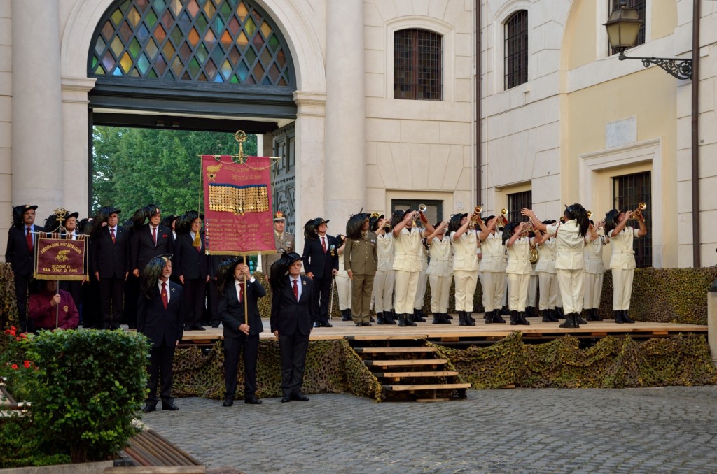 FANFARA DI SAN DONÀ DI PIAVE A ROMA PER IL 146° ANNIVERSARIO DELLA BRECCIA DI PORTA PIA