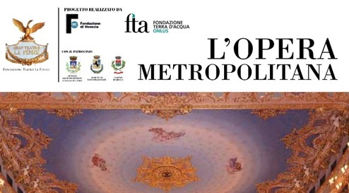 L’OPERA METROPOLITANA: EVENTI E PROGETTI DI MUSICA PER IL TERRITORIO OTTOBRE- DICEMBRE 2016