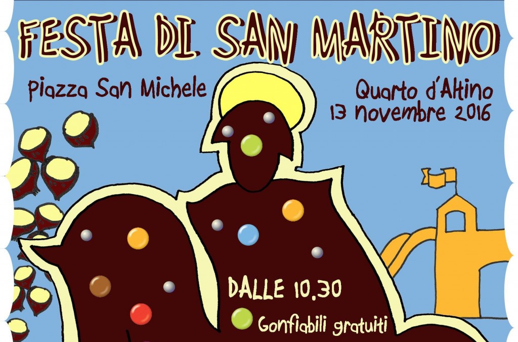 DOMENICA 13 NOVEMBRE FESTA DI SAN MARTINO