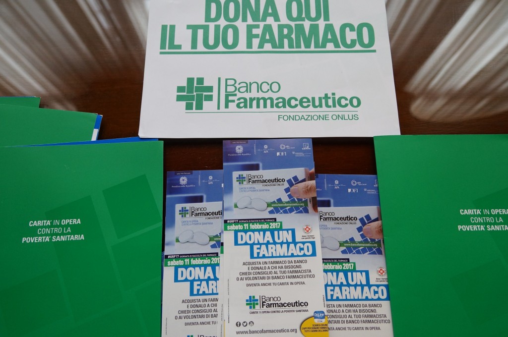 FARMACIE VENETE: DONAZIONE MEDICINALI PER BISOGNOSI