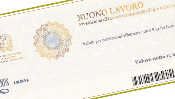 ABROGATO IL LAVORO ACCESSORIO – VOUCHER