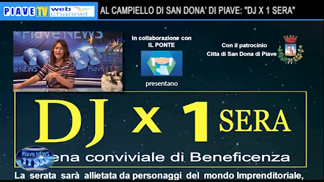 CENA CONVIVIALE “DJ X1 SERA”