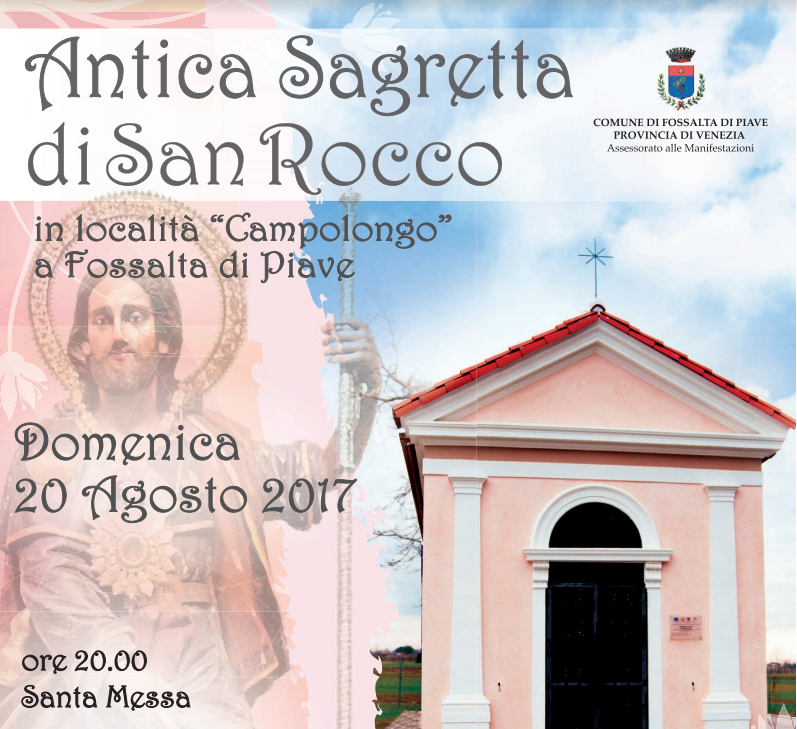 ANTICA SAGRETTA DI SAN ROCCO – 20 AGOSTO 2017