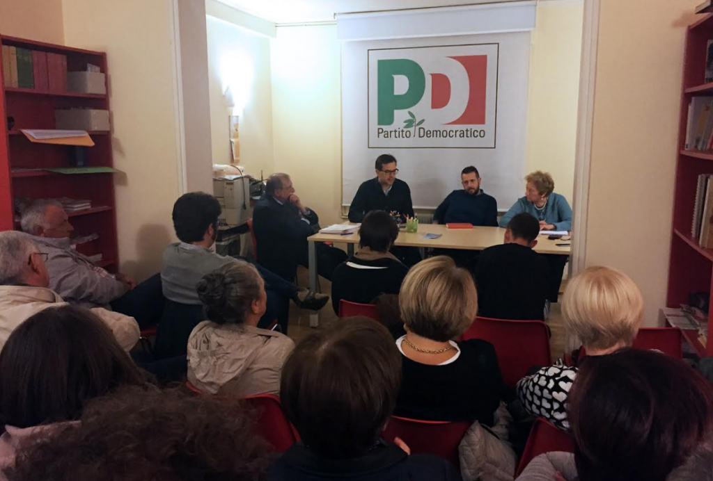 LA RIUNIONE DEL CONSIGLIO DIRETTIVO PD SAN DONA’ PER LA CAMPAGNA ELETTORALE CERESER