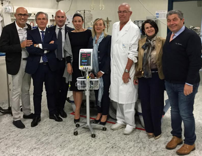 IL ROTARY CLUB DONA UN MONITOR MULTIPARAMETRICO AL PRONTO SOCCORSO DI JESOLO