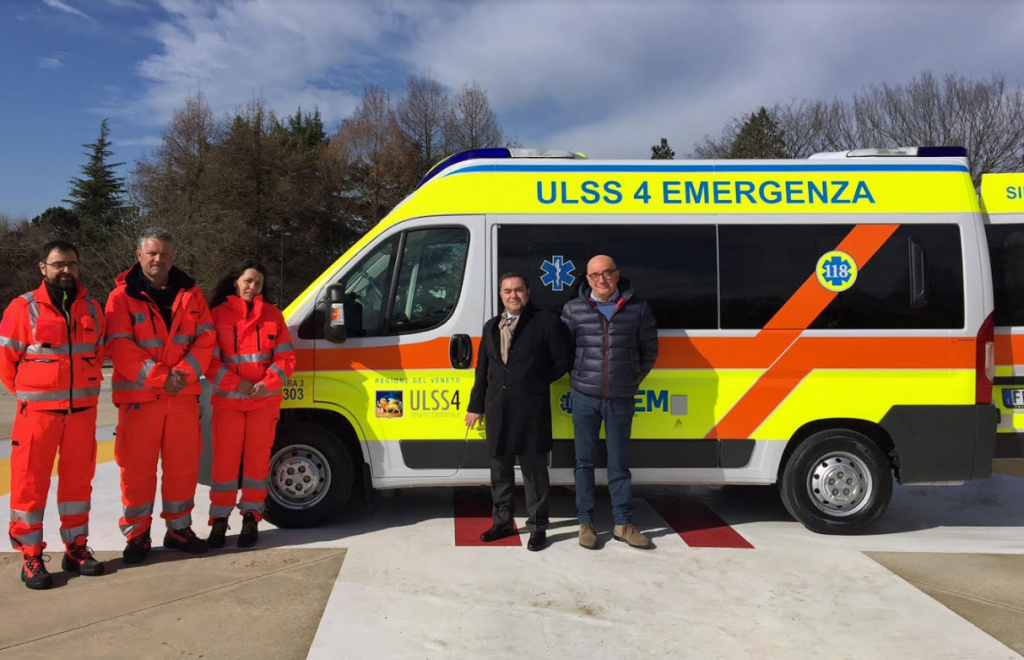 UNA NUOVA AMBULANZA AL PRONTO SOCCORSO DI PORTOGRUARO