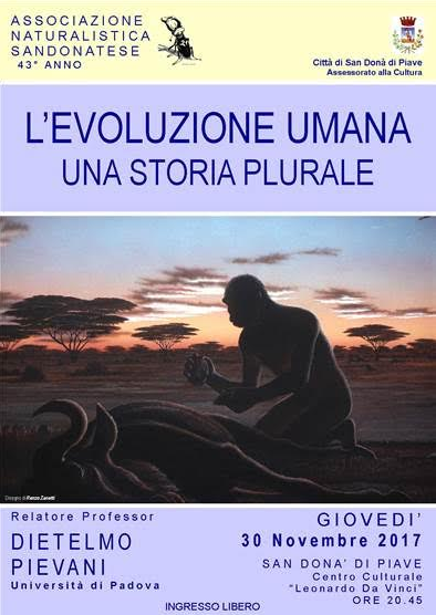 AL CENTRO CULTURALE “L. DA VINCI” LA CONFERENZA SULL’ORIGINE DELL’UOMO