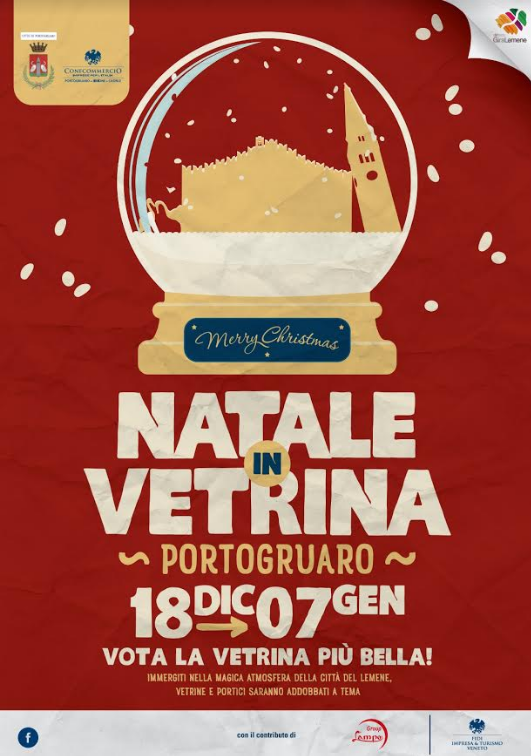 A PORTOGRUARO NATALE IN VETRINA 2.0: 40 LE VETRINE PARTECIPANTI