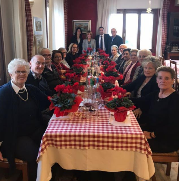 A MUSILE LA GRANDE FESTA PER IL PRANZO DEI VOLONTARI DEL CENTRO ANZIANI COLORAMENTE