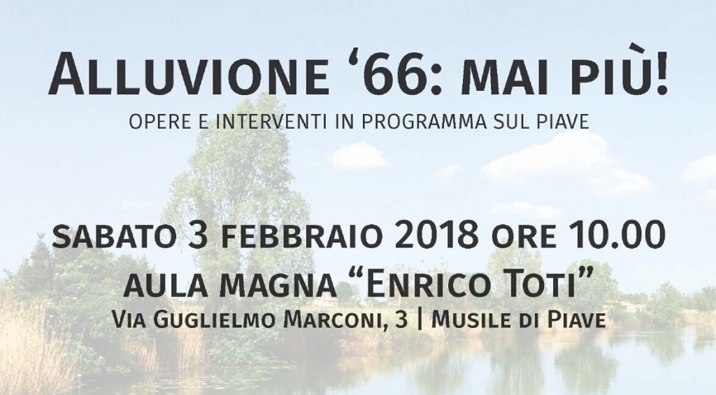 A MUSILE DI PIAVE L’INCONTRO SULLE PROBLEMATICHE IDRAULICHE DEL TERRITORIO