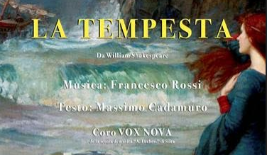 “LA TEMPESTA”: A MUSILE DI PIAVE L’OPERA ISPIRATA ALLA COMMEDIA DI SHAKESPEARE