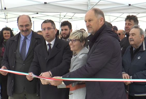 SALVAGUARDIA IDRAULICA: INAUGURATO IL NUOVO IMPIANTO IDROVORO  1° BACINO DI SAN MICHELE AL TAGLIAMENTO