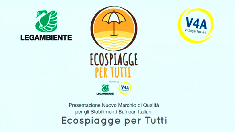 “ECOSPIAGGE PER TUTTI”: LA PRESENTAZIONE AL PALAINVENT DI JESOLO  DEL NUOVO MARCHIO DI QUALITA’ PER GLI STABILIMENTI BALNEARI ITALIANI