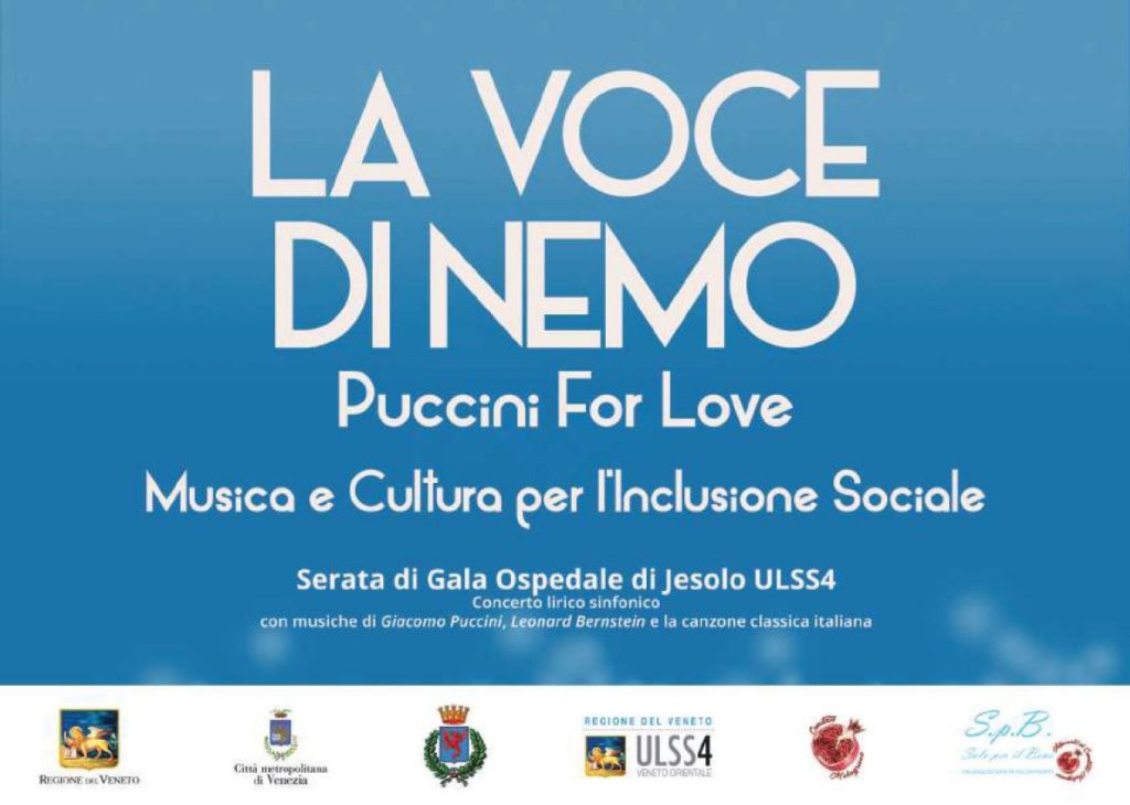 ANCHE L’INAIL SOSTIENE IL CONCERTO “LA VOCE DI NEMO”