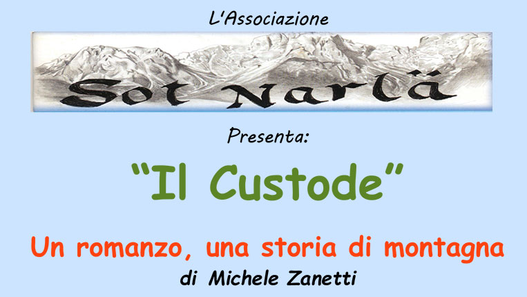 “IL CUSTODE”: MICHELE ZANETTI PRESENTA IL SUO NUOVO ROMANZO