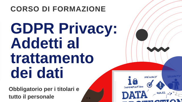 ASCOM PORTOGRUARO: PRIVACY – OBBLIGO FORMAZIONE PER GLI ADDETTI AL TRATTAMENTO DEI DATI