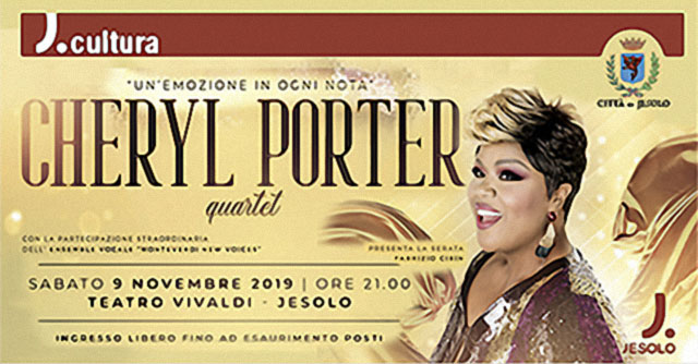 CONCERTO A JESOLO CON CHERYL PORTER