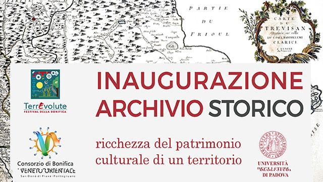 INAUGURAZIONE ARCHIVIO STORICO  DEL CONSORZIO DI BONIFICA VENETO ORIENTALE