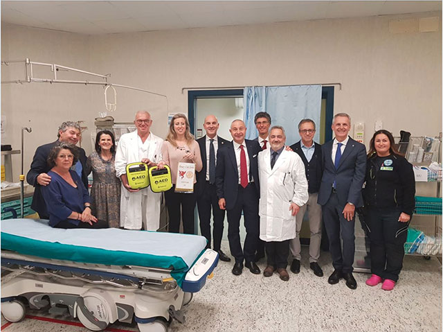 IL ROTARY CLUB DI JESOLO HA DONATO DUE DEFIBRILLATORI AL PRONTO SOCCORSO DEL LITORALE