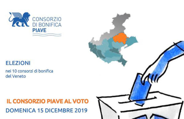 ELEZIONI DELL’ASSEMBLEA DEL CONSORZIO DI BONIFICA VENETO ORIENTALE. MOLTE RICONFERME CON QUALCHE NOVITA’ DI RILIEVO