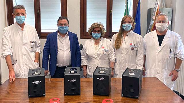 4 GENERATORI DI OZONO DONATI ALL’ULSS4  L’INIZIATIVA DELL’ASSOCIAZIONE VOLONTARI OSPEDALIERI (AVO) CHE HA RACCOLTO L’AIUTO DI TANTI BENEFATTORI