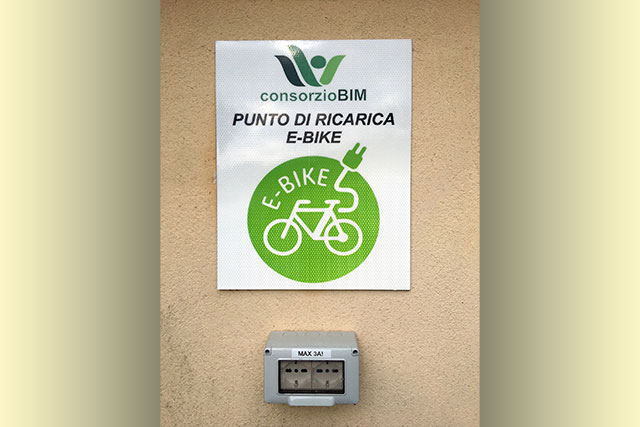 PARCO FLUVIALE A NOVENTA DI PIAVE: ATTIVI LA RICARICA PER E-BIKE E IL PERCORSO TEMATICO