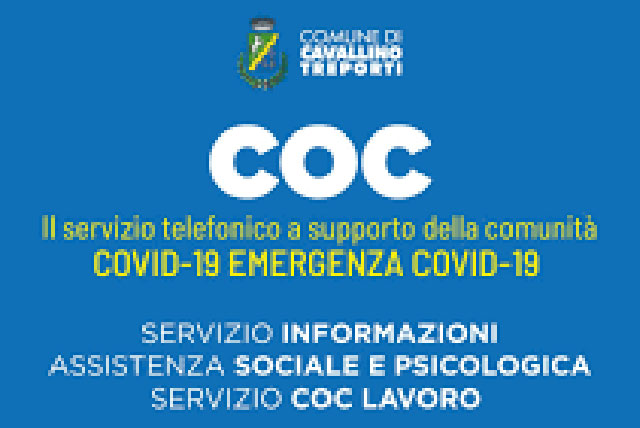 EMERGENZA COVID-19: RIATTIVATO IL C.O.C A CAVALLINO TREPORTI