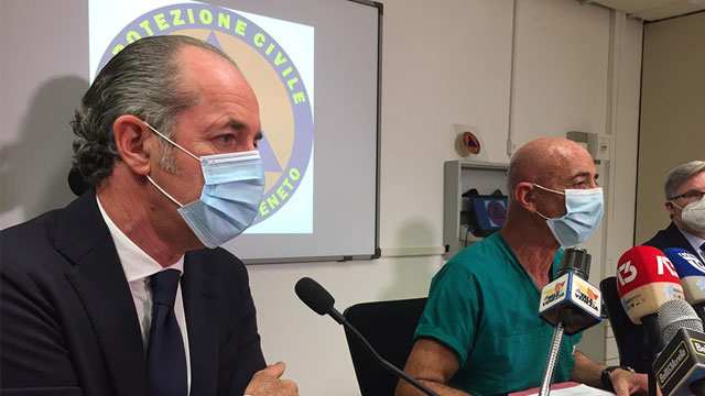 COVID. PRESENTATO IN VENETO TEST FAI-DA-TE. 2-3 MINUTI PER SAPERE L’ESITO. ZAIA,  “UNA VOLTA VALIDATO DALL’ISS SARA’ RIVOLUZIONARIO”. PARTE LA SPERIMENTAZIONE NELLE MICROBIOLOGIE. DURERA’ CIRCA UN MESE.