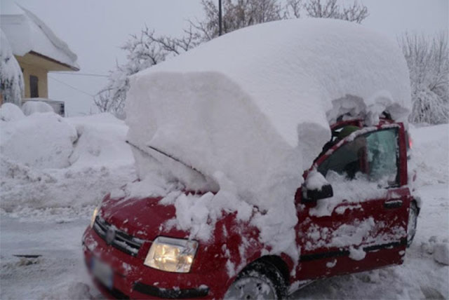 ECCEZIONALI NEVICATE IN VENETO. ZAIA CHIEDE A CONTE E BORRELLI LA DICHIARAZIONE DELLO STATO DI EMERGENZA DI RILIEVO NAZIONALE