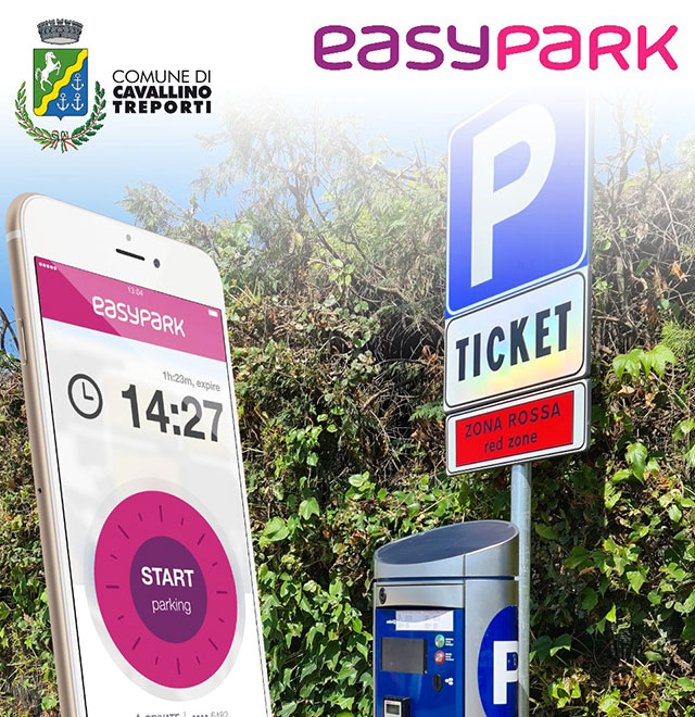 A CAVALLINO TREPORTI ARRIVA EASYPARK: L’APP PER PARCHEGGIARE PIÙ DIFFUSA IN ITALIA!