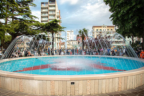 Fontana Piazza Brescia-Jesolo-Rinnovata