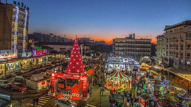 JESOLO CHRISTMAS VILLAGE, MASCHERINE OBBLIGATORIE ANCHE ALL’APERTO