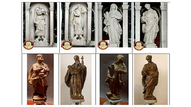 I CARABINIERI RITROVANO E RESTITUISCONO 4 SCULTURE SETTECENTESCHE, RUBATE IN UNA CHIESA VENETA. LA SODDISFAZIONE DEL PRESIDENTE ZAIA