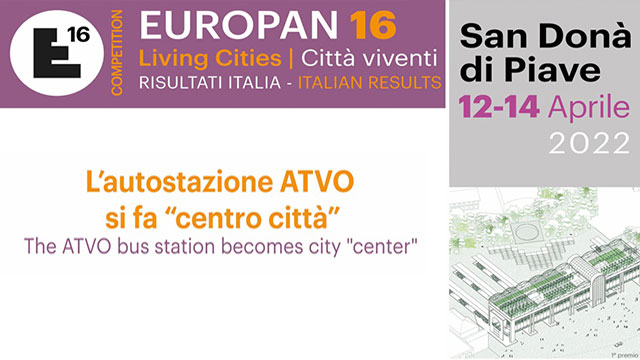 SAN DONA’ DI PIAVE. FUTURO DELL’AUTOSTAZIONE ATVO, CITTÀ INVASA DA PROGETTISTI DA MEZZA EUROPA. DAL 12 WORKSHOP INTERNAZIONALE E FINO AL 25 APRILE TUTTE LE PROPOSTE IN MOSTRA