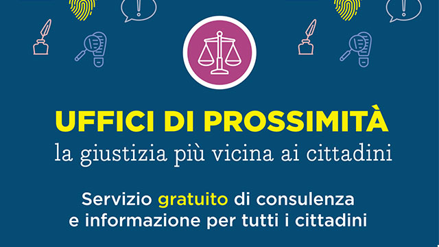 APRE L’UFFICIO DI PROSSIMITÀ DI SAN DONÀ, UFFICI GIUDIZIARI PIÙ VICINI. SERVIZI GRATUITI ANCHE AI RESIDENTI DI ALTRI NOVE COMUNI