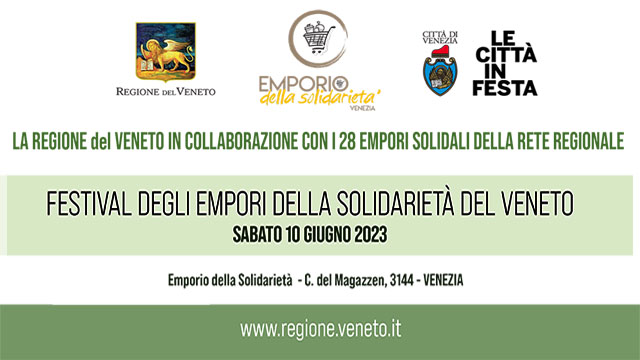 FESTIVAL DEGLI EMPORI DELLA SOLIDARIETA’ DEL VENETO